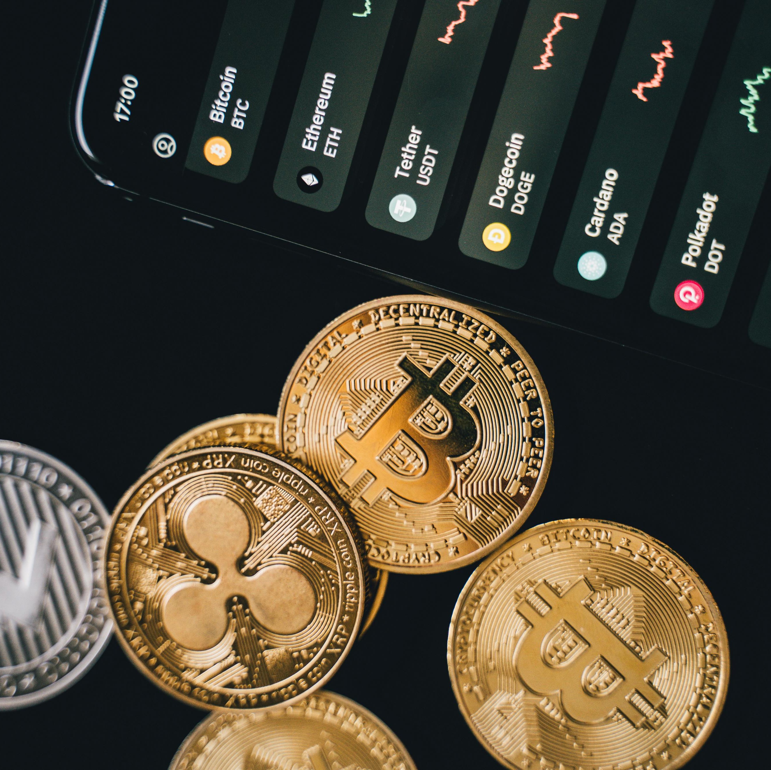 Crypto market placeholder visual